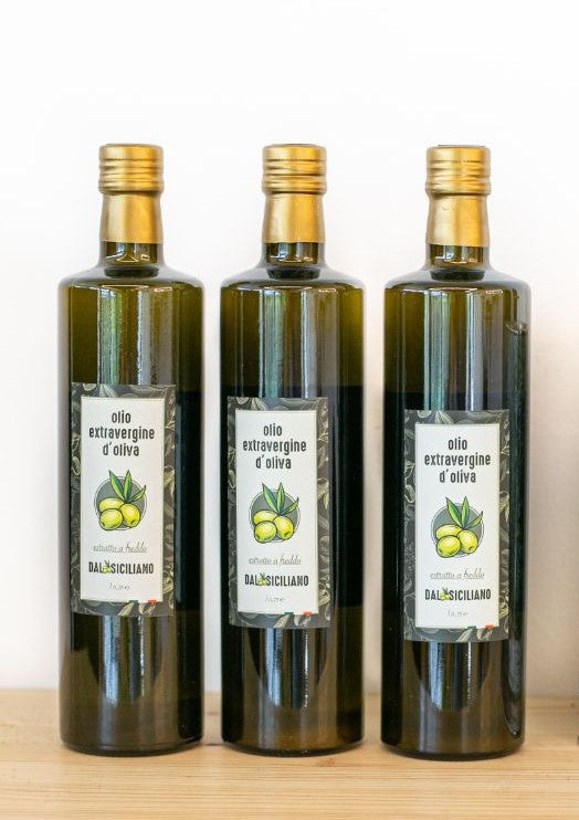 Olio extra vergine d'oliva bottiglia in vetro 0,75 l